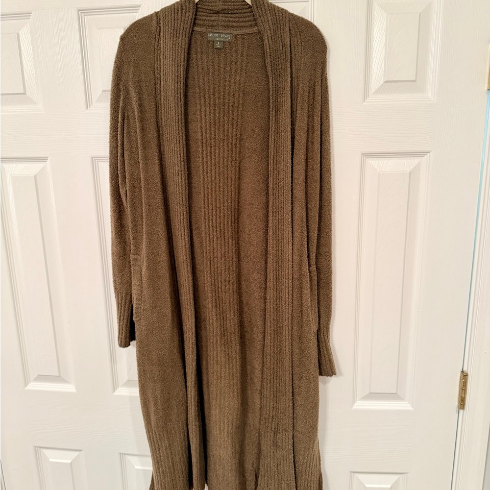 Cozy Barefoot Dreams Duster Open-Front Sweater